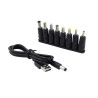 USB DC Ladekabel Adapter Set 1340 | LORBIS