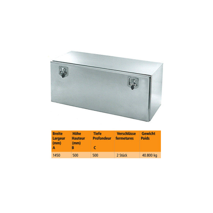 Werkzeugkasten Inox Matt V3540 | LORBIS