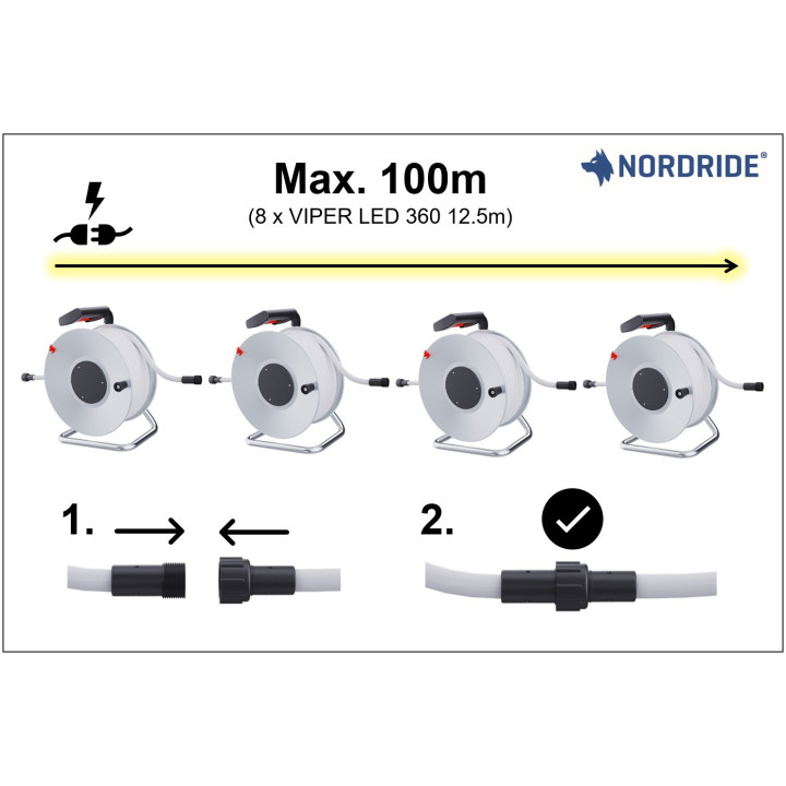 VIPER LED 360 Extension Tageslichtweiss 1112-5700K