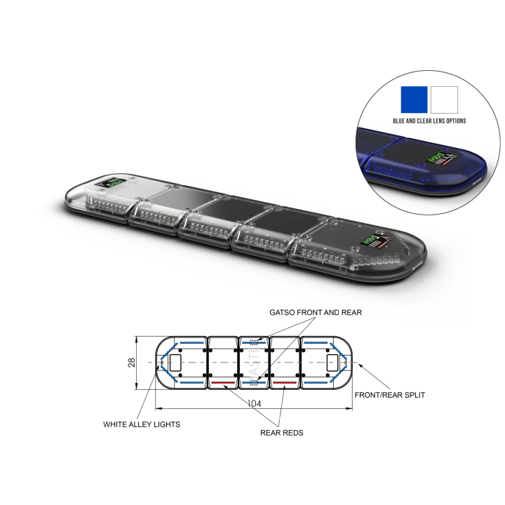 Redtronic Evolve Pro Lite Lichtbalken | LORBIS