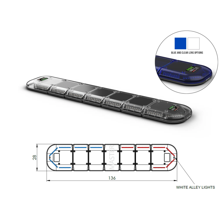 Redtronic Evolve Pro Lite Lichtbalken | LORBIS