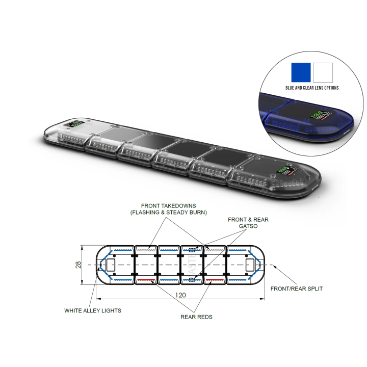 Redtronic Evolve Pro Lite Lichtbalken | LORBIS