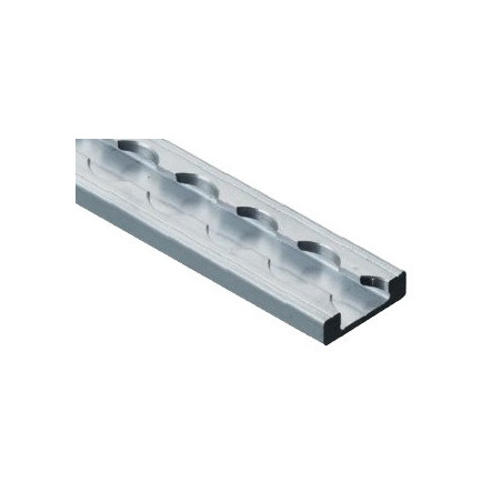 Airlineschiene light, eckig