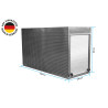 ADE Hinterfahrerhauskasten aus Aluminium Riffelblech 1000 x 600 x 1800