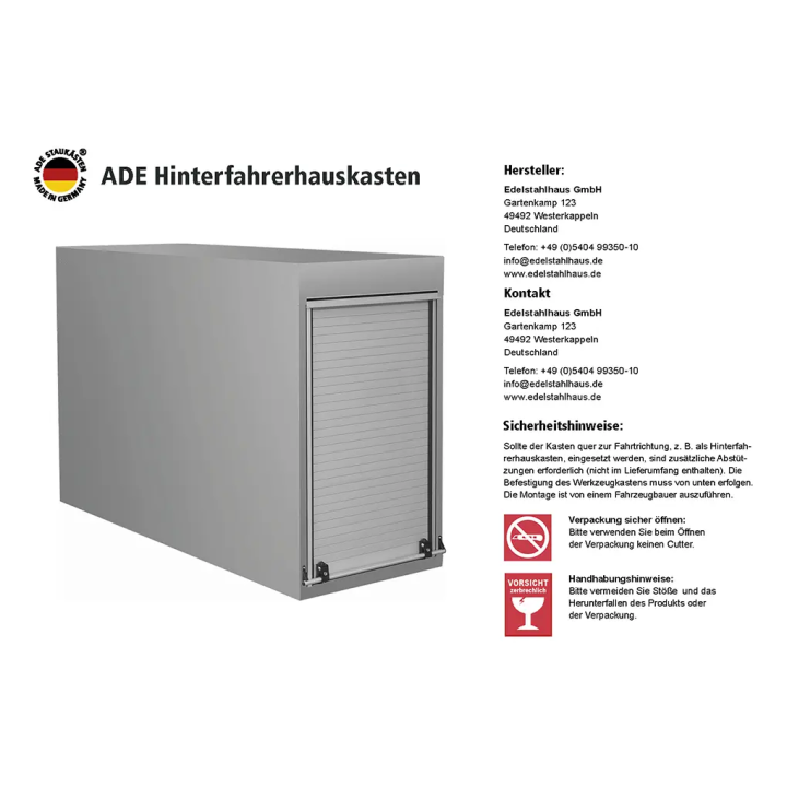 ADE Hinterfahrerhauskasten aus… | Art. 499 | LORBIS