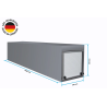 ADE Hinterfahrerhauskasten aus Aluminium 600 x 800 x 2400