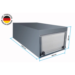 ADE Hinterfahrerhauskasten aus Aluminium 800 x 600 x 2400