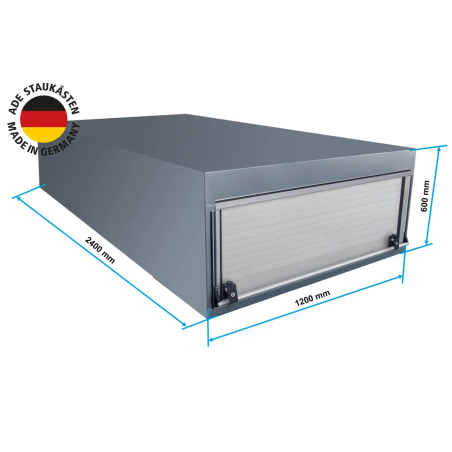 ADE Hinterfahrerhauskasten aus Aluminium 1200 x 600 x 2400
