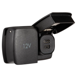 Einbau-Powersteckdose plus 2 x USB-C