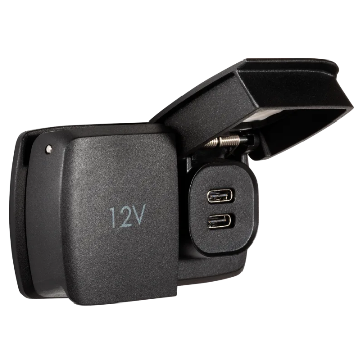 Einbau-Powersteckdose plus 2 x USB-C | LORBIS