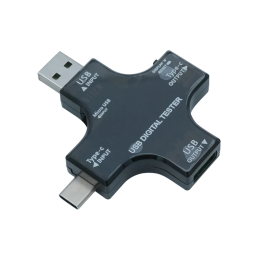 USB-Steckdosen Prüfgerät mit grafischem Display | LORBIS