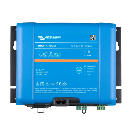 Victron - Smart Charger IP43, Batterieladegerät, 12 V, 50 A + 4 A